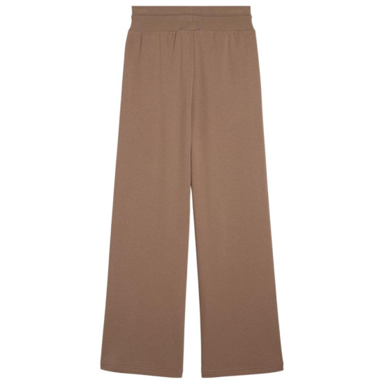 Puma Γυναικείο παντελόνι φόρμας Wardrobe Essentials Relaxed Wide-Leg Sweatpants